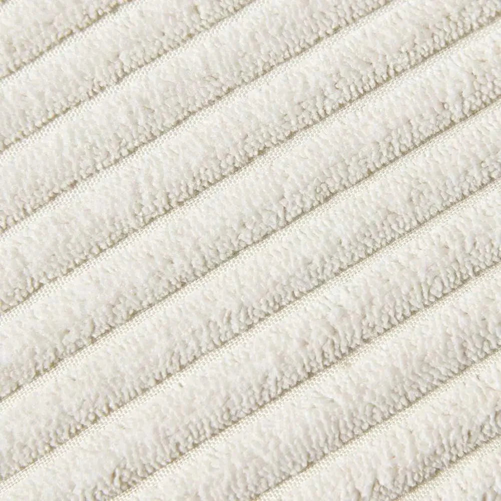 Capa de Almofada Listrada em Veludo Cotelê Lenogue