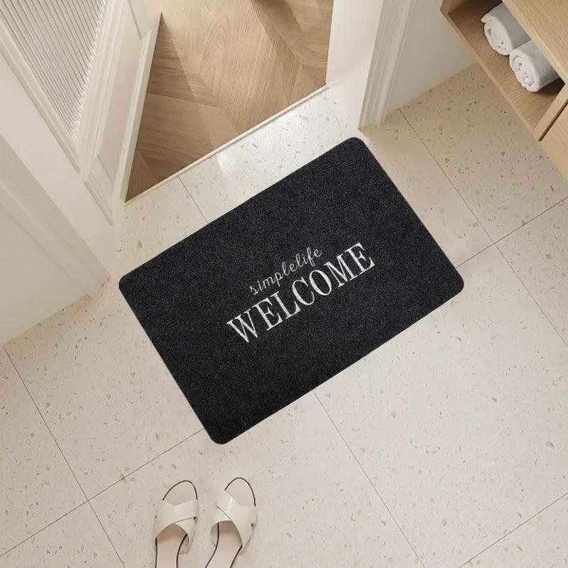 Tapete de Piso Antiderrapante com Absorção de Água Lenogue