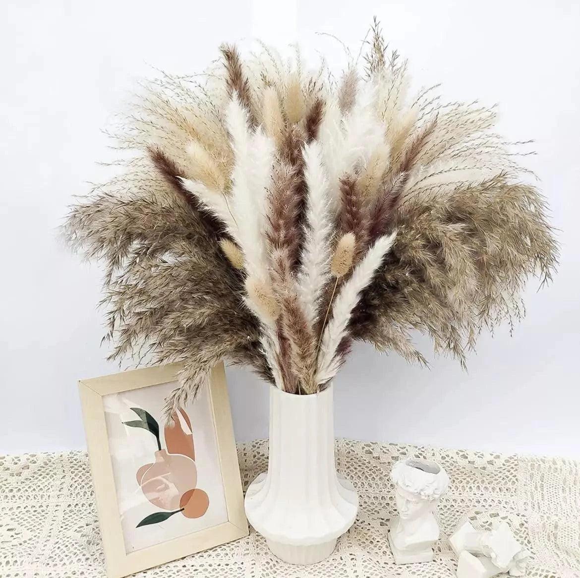 Buquê Capim dos Pampas Decorativo Lenogue