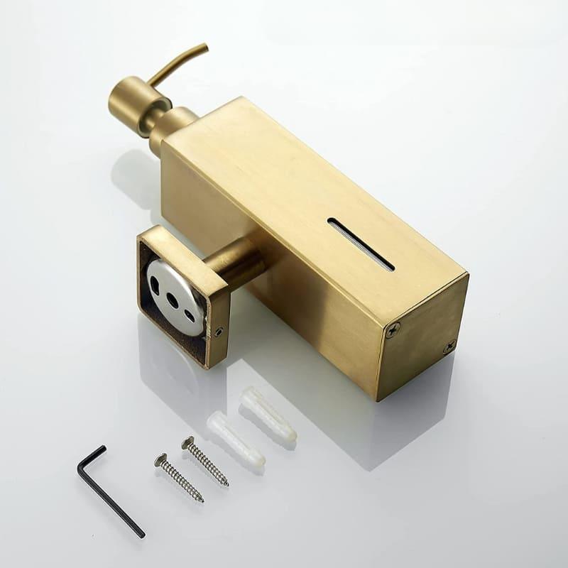 Dispenser de Sabonete Porta Sabonete Líquido de Inox Lenogue