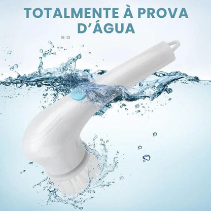 Escova de Limpeza Elétrica Multifuncional 5 em 1 Lenogue