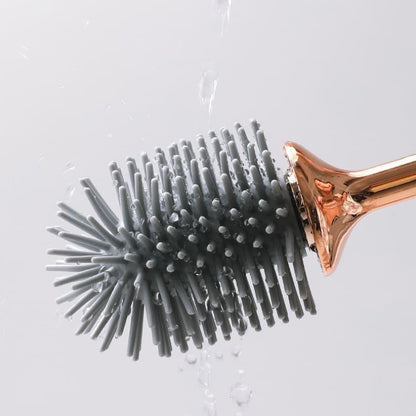 Escova Sanitária de Silicone com Suporte Lenogue