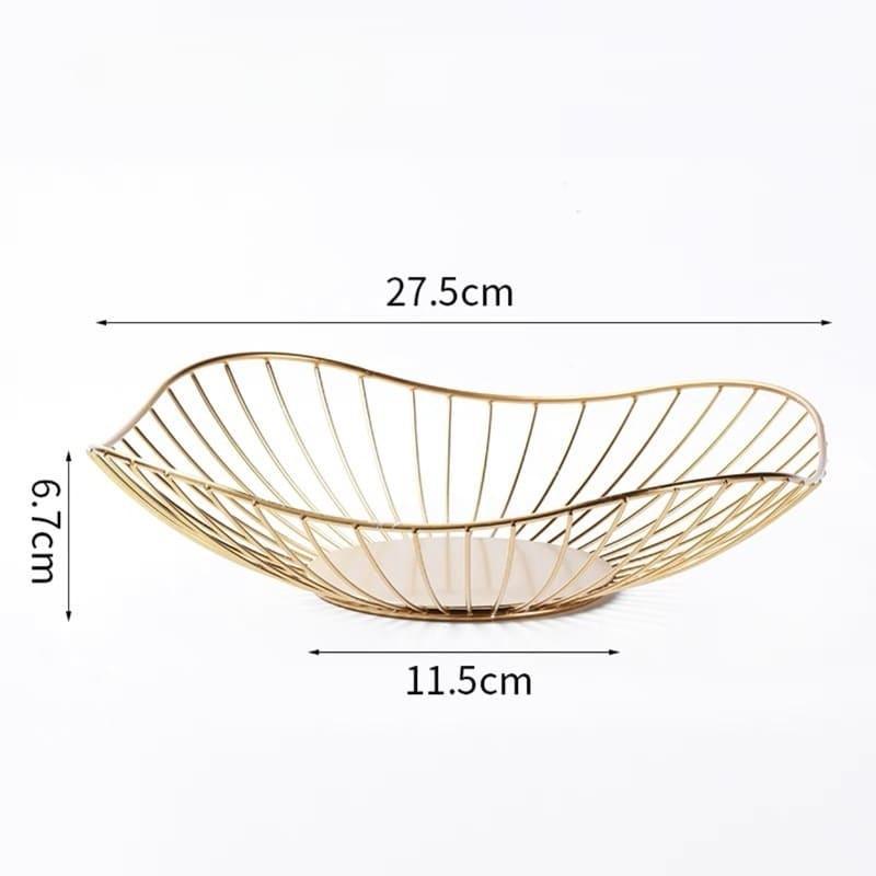 Fruteira de Mesa Cesta de Fruta e Decoração de Mesa Lenogue