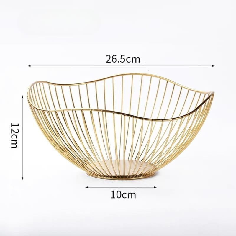 Fruteira de Mesa Cesta de Fruta e Decoração de Mesa Lenogue