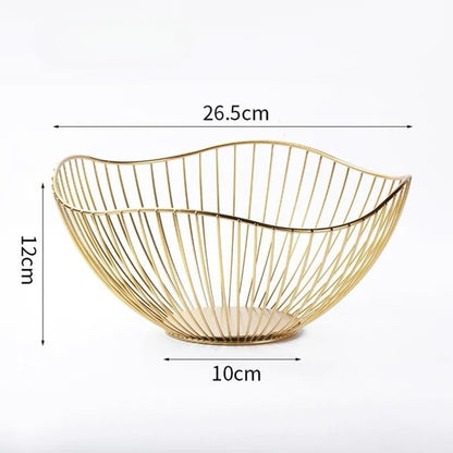 Fruteira de Mesa Cesta de Fruta e Decoração de Mesa Lenogue