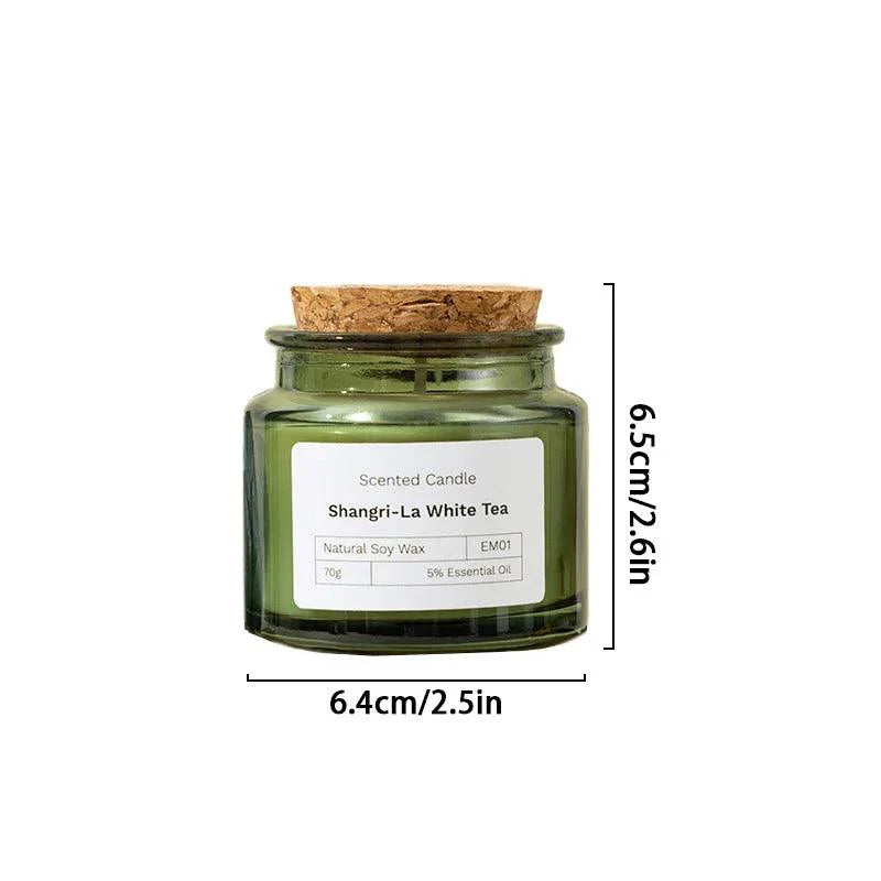 Vela com Fragrância de Aromaterapia de Cera de Soja Lenogue
